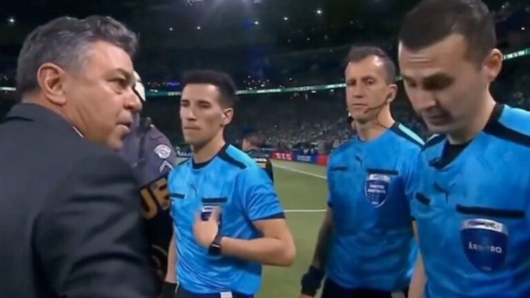 Marcelo Gallardo, tras la eliminación de River: «El árbitro no supo manejar el partido»