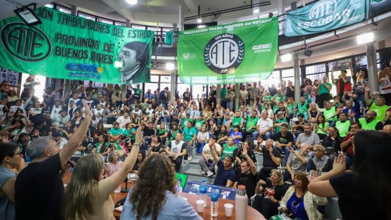 ATE convocó a un paro nacional contra la reforma laboral: cuándo se llevará a cabo