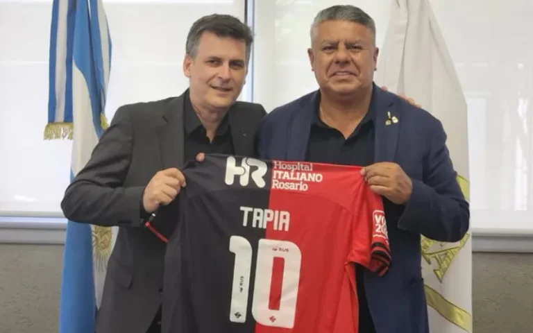 Chiqui Tapia recibió la visita de Ignacio Boero: El mayor de los éxitos en su gestión como presidente de Newells