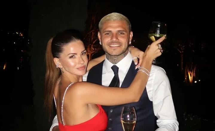 El romántico año nuevo de Icardi y La China Suárez