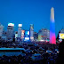 El Obelisco se iluminó con los colores de Venezuela en un gesto de apoyo a la libertad