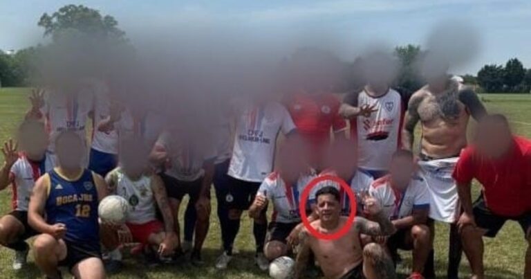 Estaba prófugo por un robo millonario y cayó jugando al fútbol: lo descubrieron por la camiseta de su equipo