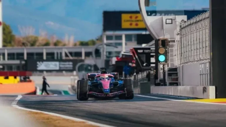 De prueba: Colapinto terminó en el podio del test con Alpine