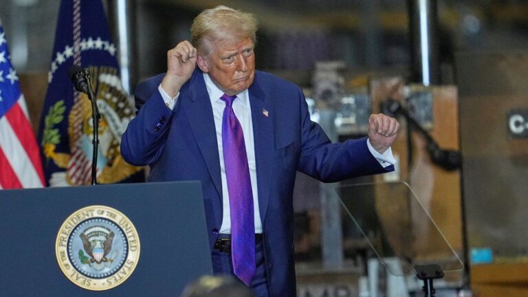 Trump elogió a Milei: «Respaldo a alguien cuando me cae bien»