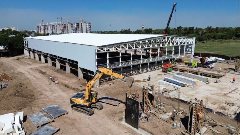 Juegos Suramericanos 2026: avanza la construcción del Centro Acuático Provincial en Rosario