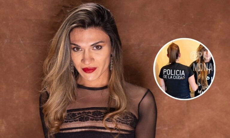 La imagen que nadie esperaba: así detuvieron a Luciana Martínez tras tras ser acusada de viuda negra