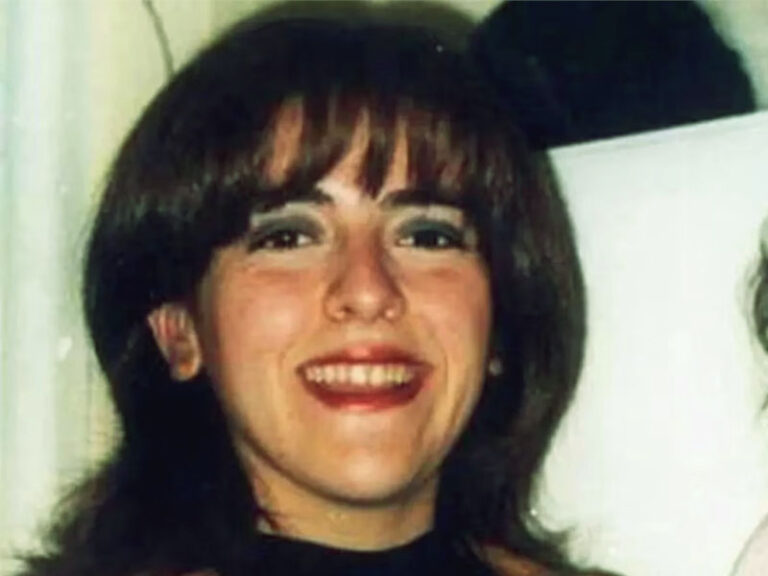 Fotografía de archivo de Marita Verón o Susana Trimarco en un acto por la justicia.