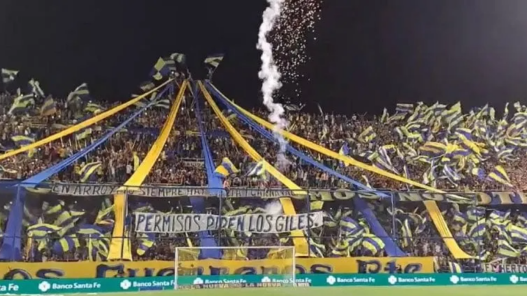 Operativo de seguridad y policías en las inmediaciones del estadio Gigante de Arroyito, previo al partido de Rosario Central.