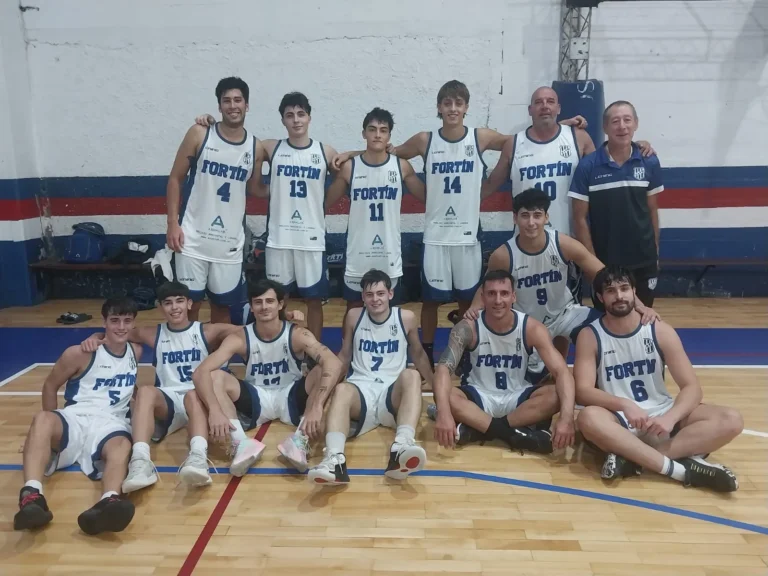 Infografía con los resultados y la tabla de posiciones de la Primera B de la Rosarina de Básquet